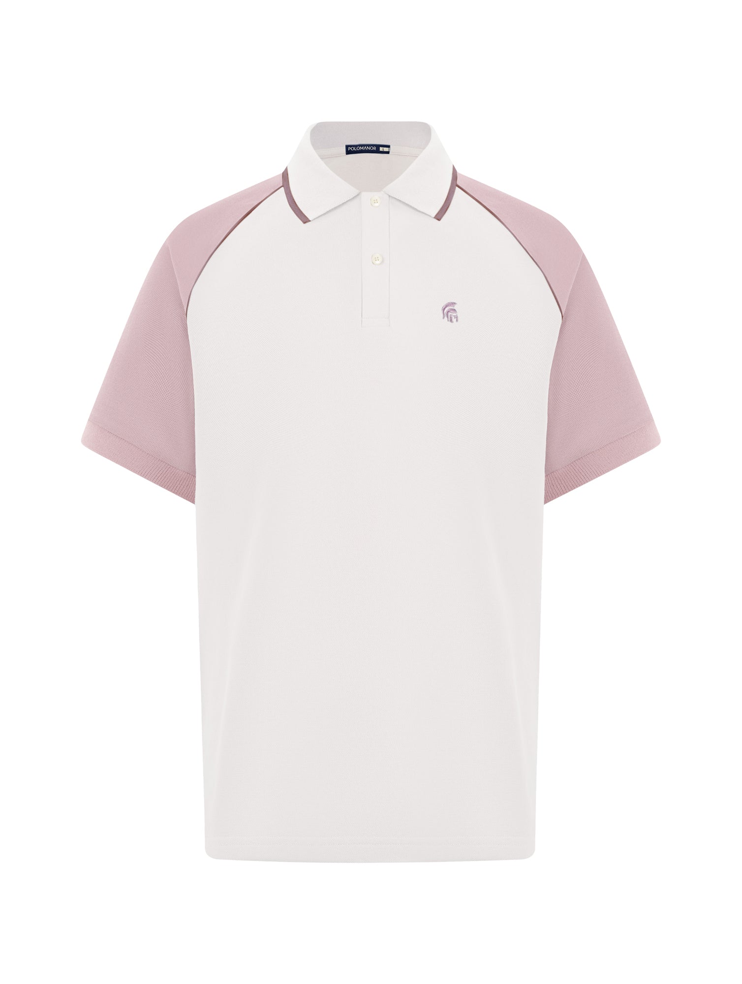 Áo Polo Nam Alvin Polomanor Màu Be Cotton Cvc Diamond Regular Fit