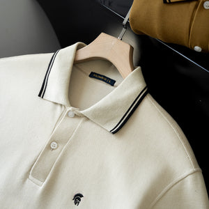 Chi Tiết Cổ Áo Polo Nam Basic Classic Polomanor Cotton Interlock Regular Fit