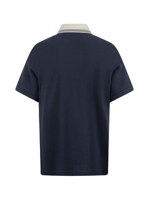 Áo Polo Nam Travis Polomanor Màu Navy Cotton Interlock Regular Fit