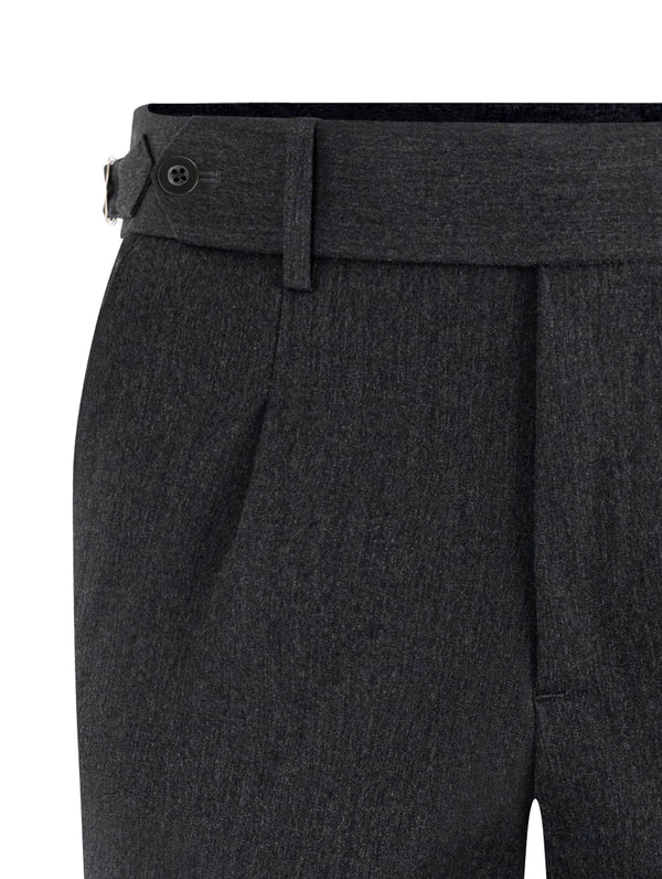Quần Tây Nam Sidetab Khaki Tây Polomanor Màu Đen Khaki Tây Regular Fit