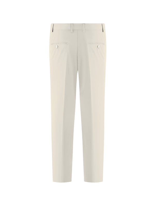 Quần Dài Nam Smart Fit Khaki Polomanor Màu Be Khaki Tây Regular Fit