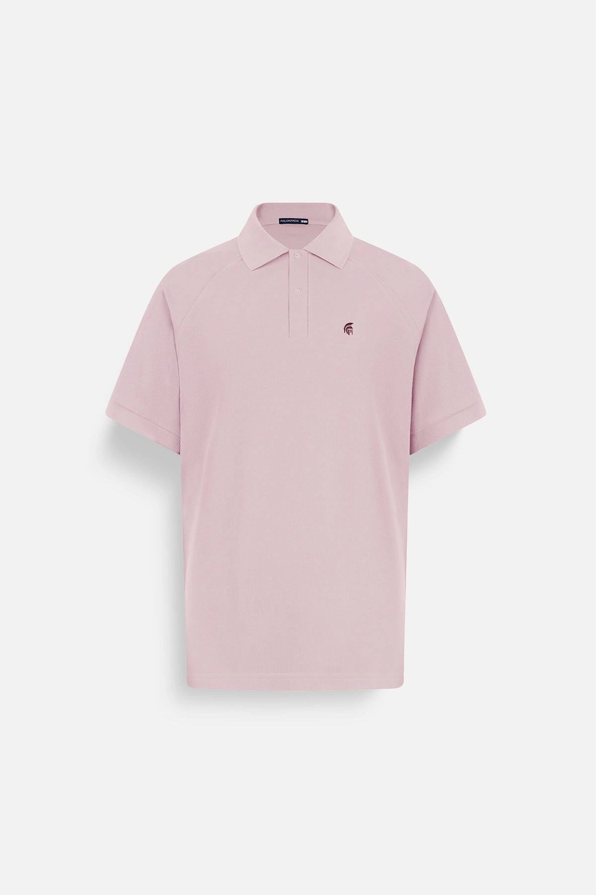 Áo Polo Nam Basic Diamond Polomanor Màu Hồng Nhạt Cotton Cvc Diamond Regular Fit