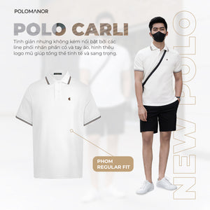 Chi Tiết Phối Đồ Áo Polo Nam Carli Polomanor Cotton Interlock Regular Fit