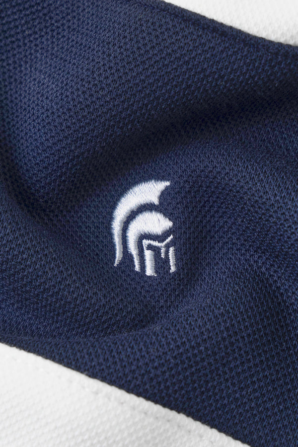 Chi Tiết Logo Áo Polo David Polomanor Cotton Interlock Regular Fit