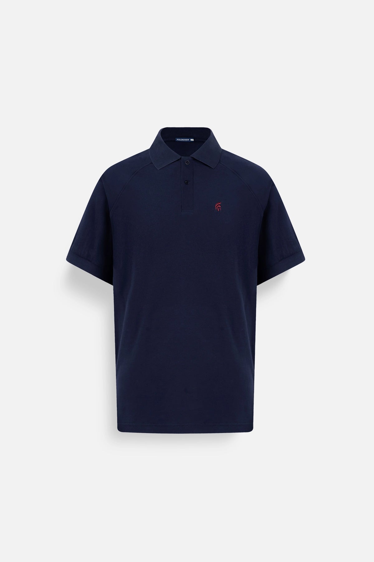 Áo Polo Nam Basic Diamond Polomanor Màu Navy Cotton Cvc Diamond Regular Fit
