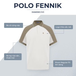 Áo Polo Fennik Polomanor Cotton Cvc Diamond Regular Fit