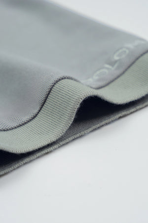 Chi tiết tay Áo Polo Nam Gin Polomanor Cotton CVC Diamond Regular Fit