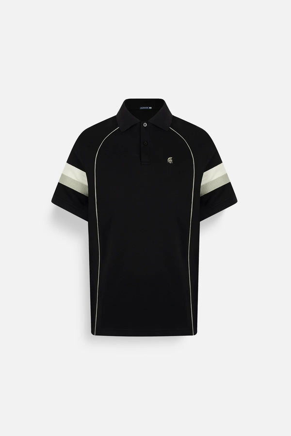Áo Polo Nam Modi Polomanor Màu Đen Cotton Interlock Regular Fit