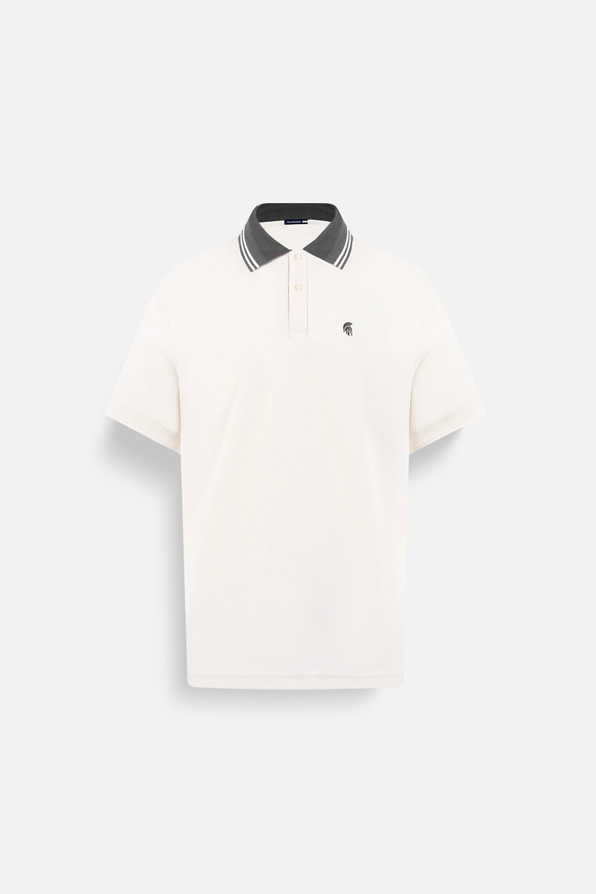 Áo Polo Nam Travis Polomanor Màu Be Cotton Interlock Regular Fit