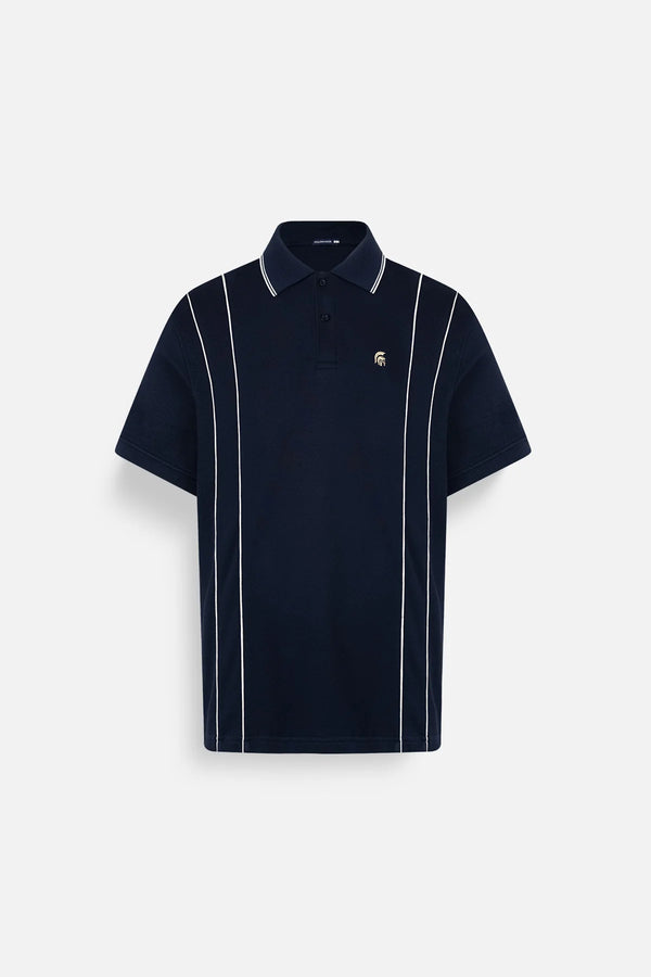Áo Polo Nam Wade Polomanor Màu Navy Cotton Interlock Regular Fit