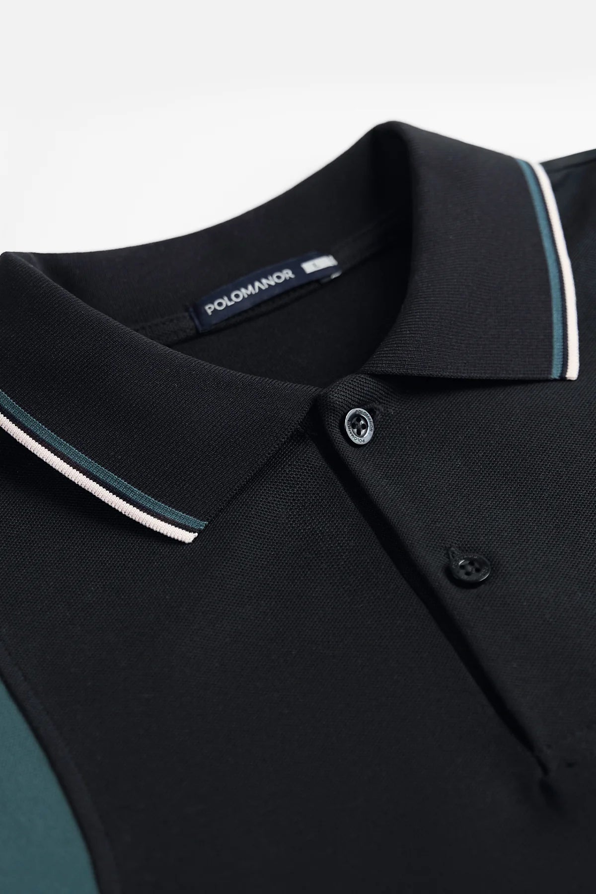 Chi Tiết Cổ Áo Polo Zyber Polomanor Cotton Cvc Diamond Regular Fit