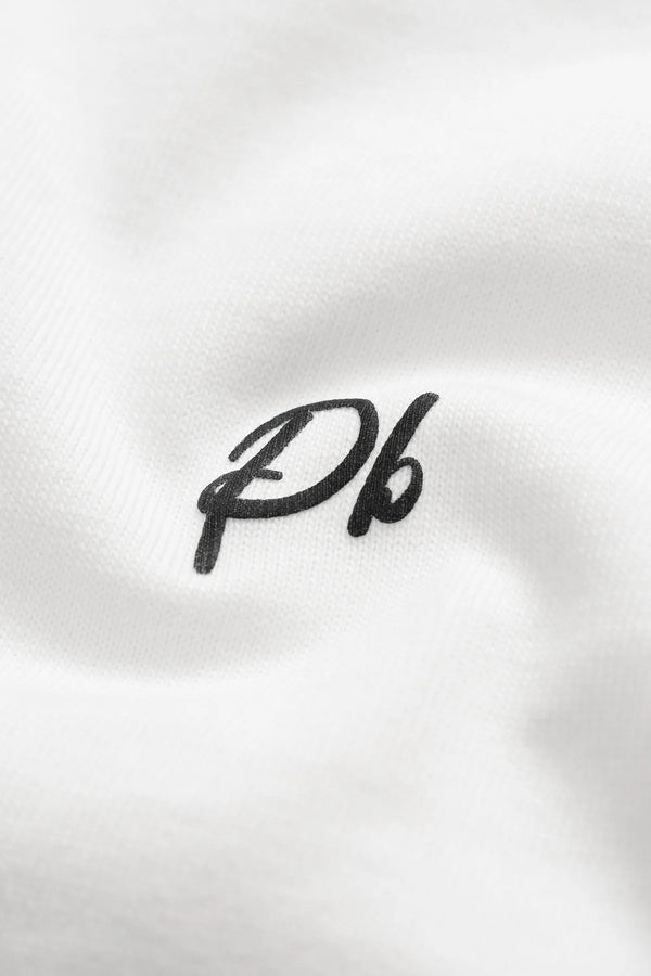 Áo Thun Nam Neo Polomanor Màu Trắng Cotton 2C Relax Fit Chi Tiết 1