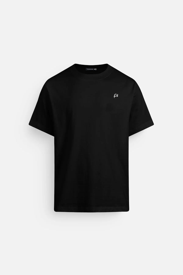 Áo Thun Nam Neo Polomanor Màu Đen Cotton 2C Relax Fit