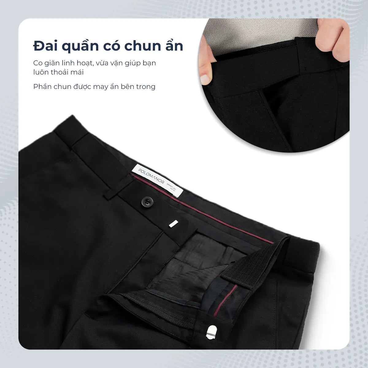 Quần Dài Nam Smart Fit Khaki