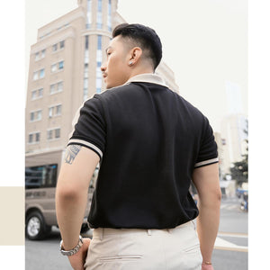 Chi Tiết Vai Áo Polo Nam Luke Polomanor Cotton Interlock Regular Fit