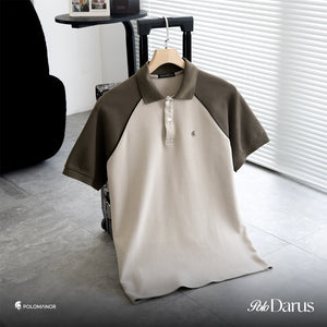 Chi Tiết Vai Áo Polo Nam Darus Polomanor Cotton Interlock Regular Fit