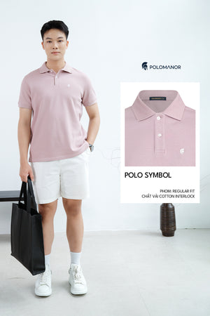 Chi Tiết Phối Đồ Áo Polo Nam Symbol Polomanor Cotton Interlock Regular Fit