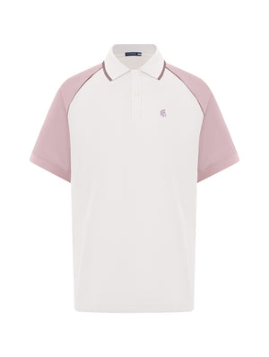 Áo Polo Nam Alvin Polomanor Màu Be Cotton Cvc Diamond Regular Fit