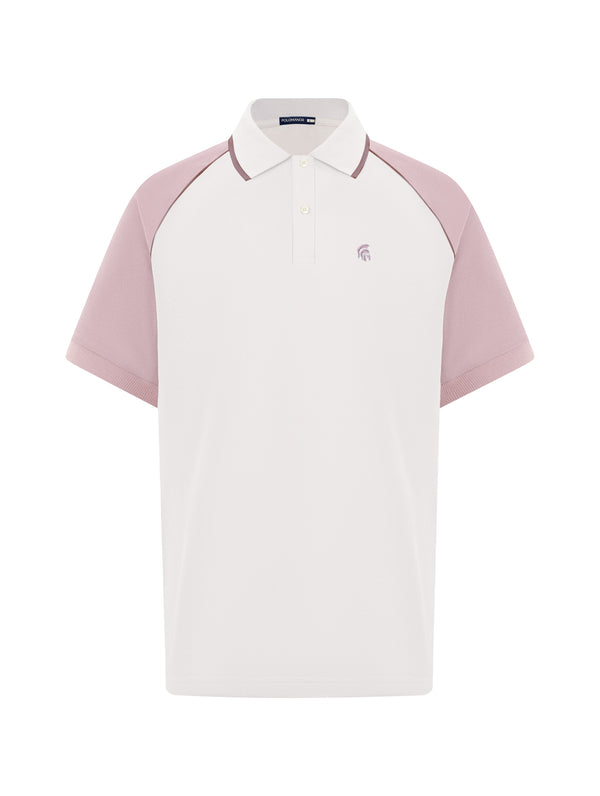 Áo Polo Nam Alvin Polomanor Màu Be Cotton Cvc Diamond Regular Fit