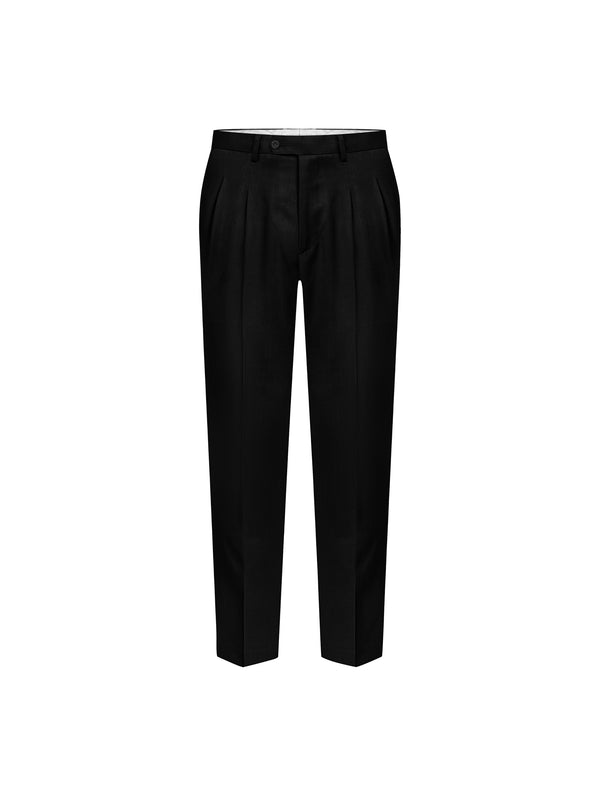 Quần Dài Nam Classic Pants Polomanor Màu Đen Khaki Tây Regular Fit