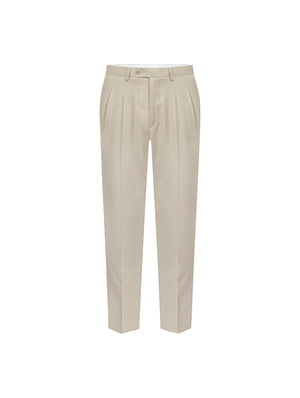 Quần Dài Nam Classic Pants Polomanor Màu Be Khaki Tây Regular Fit