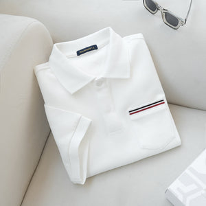 Chi Tiết Cổ Áo Polo Nam Mark Polomanor Cotton Interlock Regular Fit