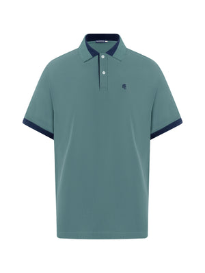 Áo Polo Nam Felix Polomanor Màu Xanh Lá Cotton Cvc Diamond Regular Fit