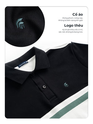 Chi Tiết Cổ Áo Polo Nam Jax Polomanor Cotton Interlock Regular Fit