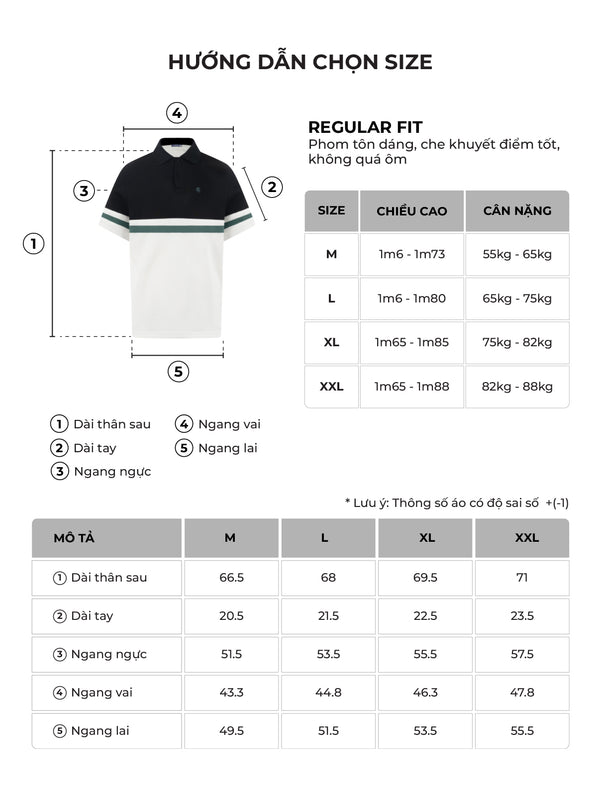 Áo Polo Nam Jax Polomanor Cotton Interlock Regular Fit