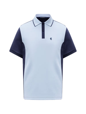 Áo Polo Nam Luca Polomanor Màu Xanh Cotton Interlock Regular Fit