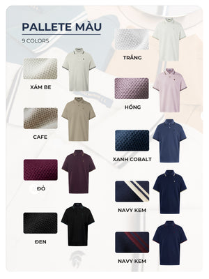 Áo Polo Nam Basic Classic Polomanor Cotton Interlock Regular Fit