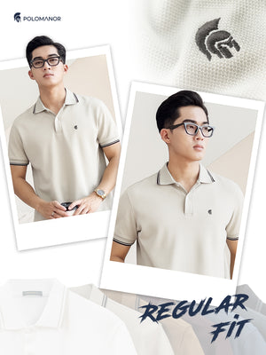 Áo Polo Nam Basic Classic Polomanor Cotton Interlock Regular Fit
