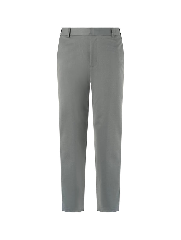 Quần Dài Nam Kaki Sd Gân Polomanor Màu Xám Kaki Gân Hàn Quốc Regular Fit