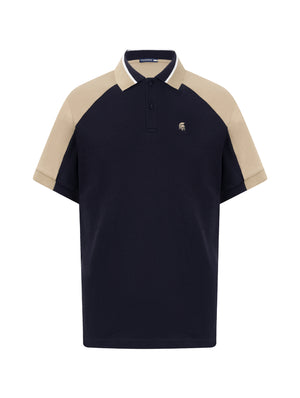 Áo Polo Nam Denni Polomanor Màu Navy Cotton Interlock Regular Fit