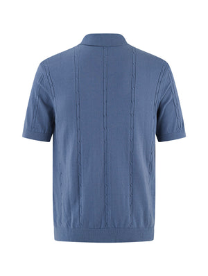 Áo Polo Nam Herus V2 Polomanor Màu Xanh Nhạt Dệt Kim Regular Fit