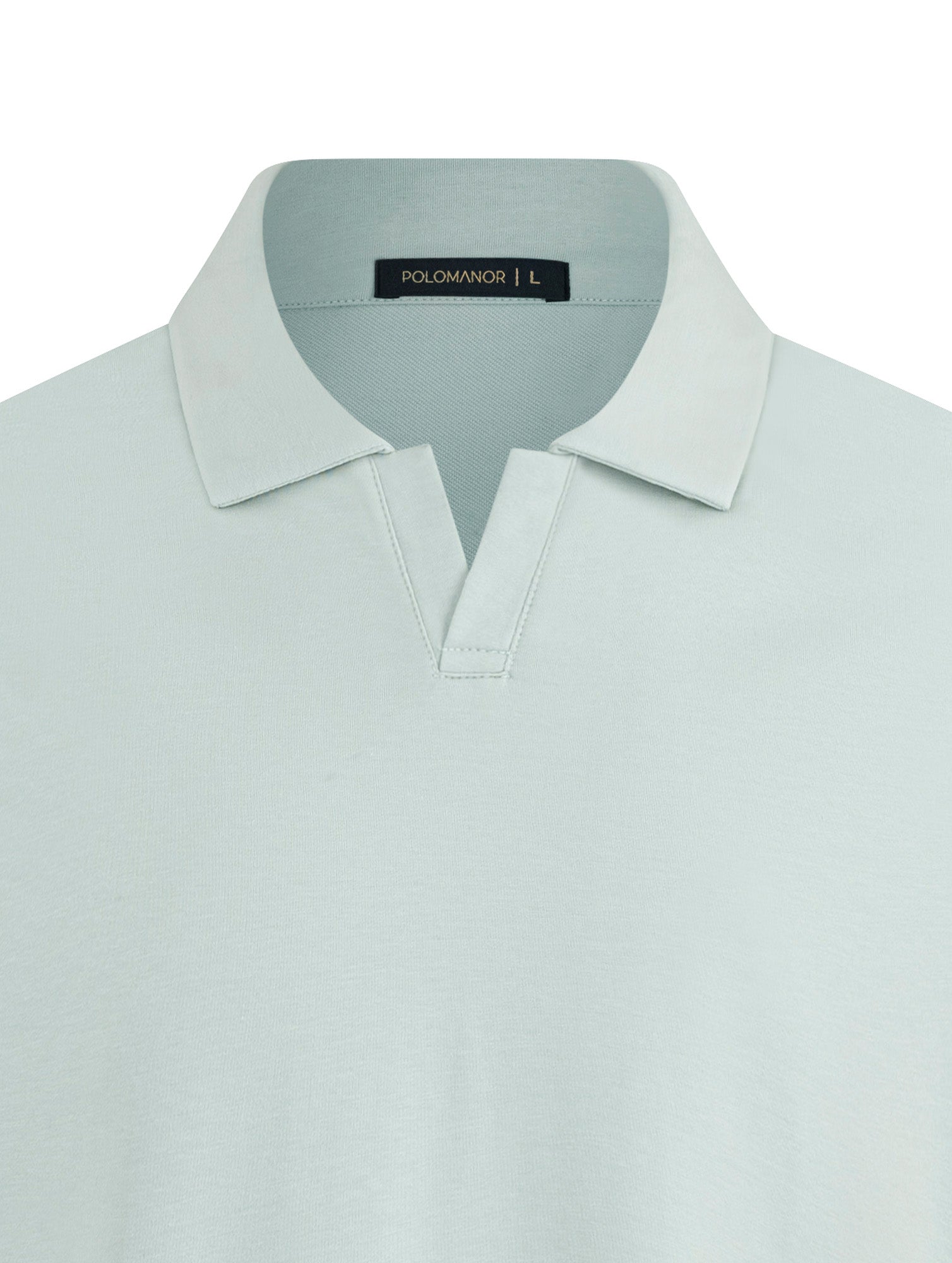 Áo Polo Nam Basic Vee Màu Xanh Mint vải Extra Soft phom Regular Fit