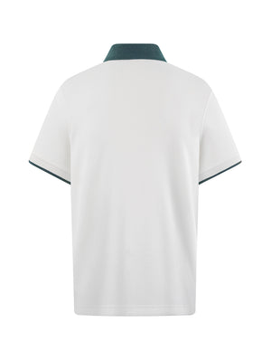 Áo Polo Nam Lio Polomanor Màu Trắng Cotton Interlock Regular Fit