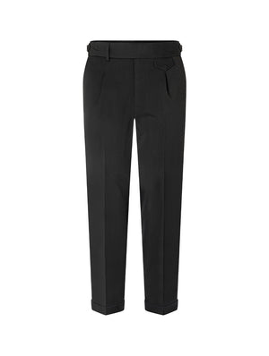 Quần Tây Nam Sidetab Khaki Tây Polomanor Màu Đen Khaki Tây Regular Fit