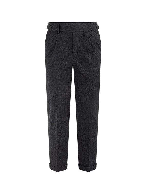 Quần Tây Nam Sidetab Khaki Tây Polomanor Màu Đen Khaki Tây Regular Fit