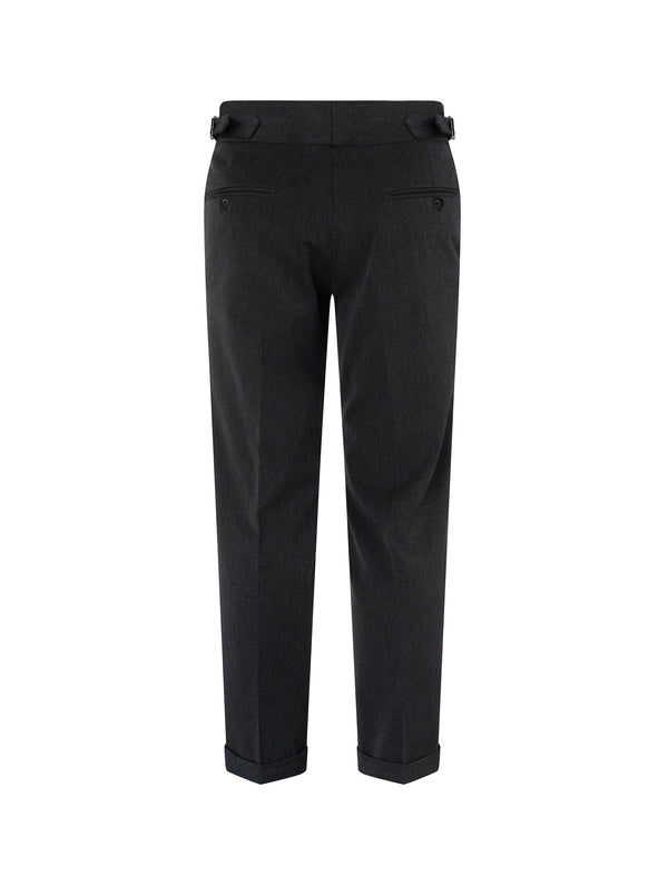 Quần Tây Nam Sidetab Khaki Tây Polomanor Màu Đen Khaki Tây Regular Fit
