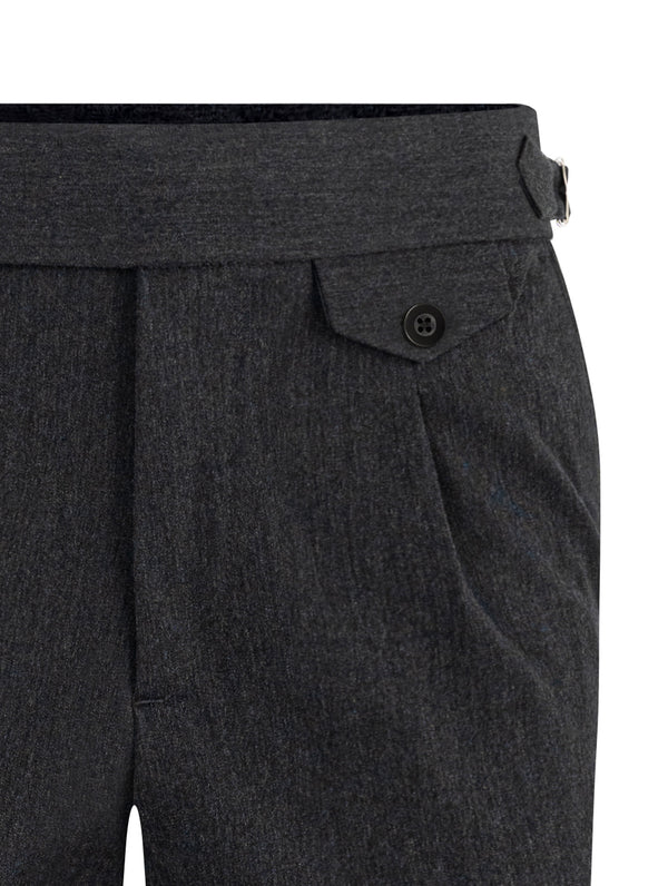 Quần Tây Nam Sidetab Khaki Tây Polomanor Màu Đen Khaki Tây Regular Fit