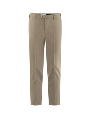 Quần Dài Nam Smart Fit Khaki Polomanor Màu Nâu Khaki Tây Regular Fit