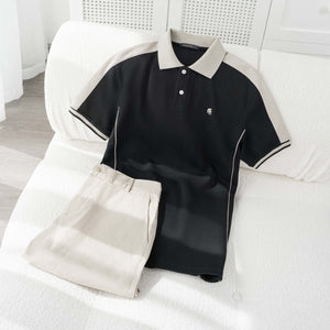 Chi Tiết Tay Áo Polo Nam Luke Polomanor Cotton Interlock Regular Fit