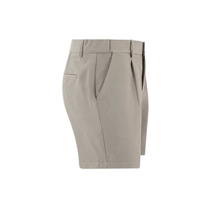 Quần Shorts Tây Nam Polomanor Màu Xám Be Khaki Tây Regular Fit