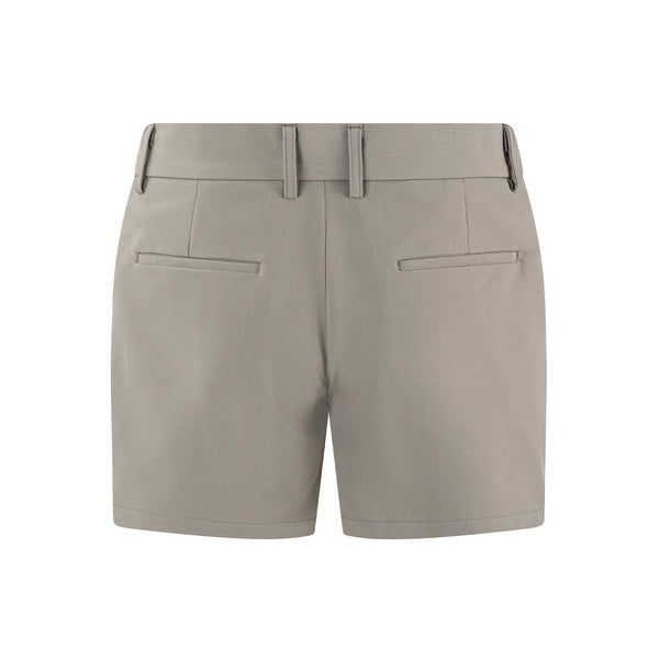 Quần Shorts Tây Nam Polomanor Màu Xám Be Khaki Tây Regular Fit