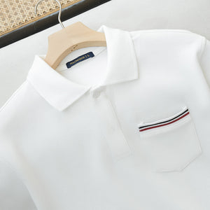 Chi Tiết Cổ Áo Polo Nam Mark Polomanor Cotton Interlock Regular Fit