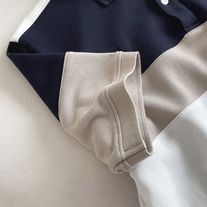 Chi Tiết Tay Áo Polo Nam Aden Polomanor Cotton Interlock Regular Fit