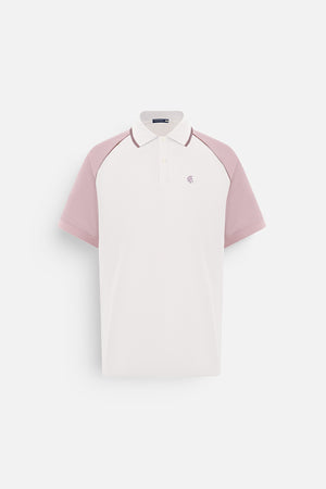 Áo Polo Nam Alvin Polomanor Màu Be Cotton Cvc Diamond Regular Fit