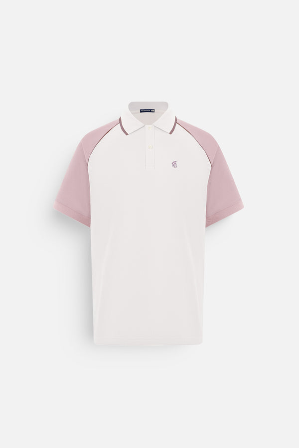 Áo Polo Nam Alvin Polomanor Màu Be Cotton Cvc Diamond Regular Fit