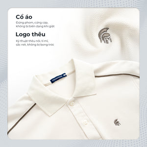 Chi Tiết Cổ Áo Polo Nam Andy Polomanor Cotton Interlock Regular Fit